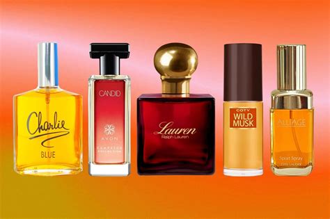 vintage perfumes from the 1970s.